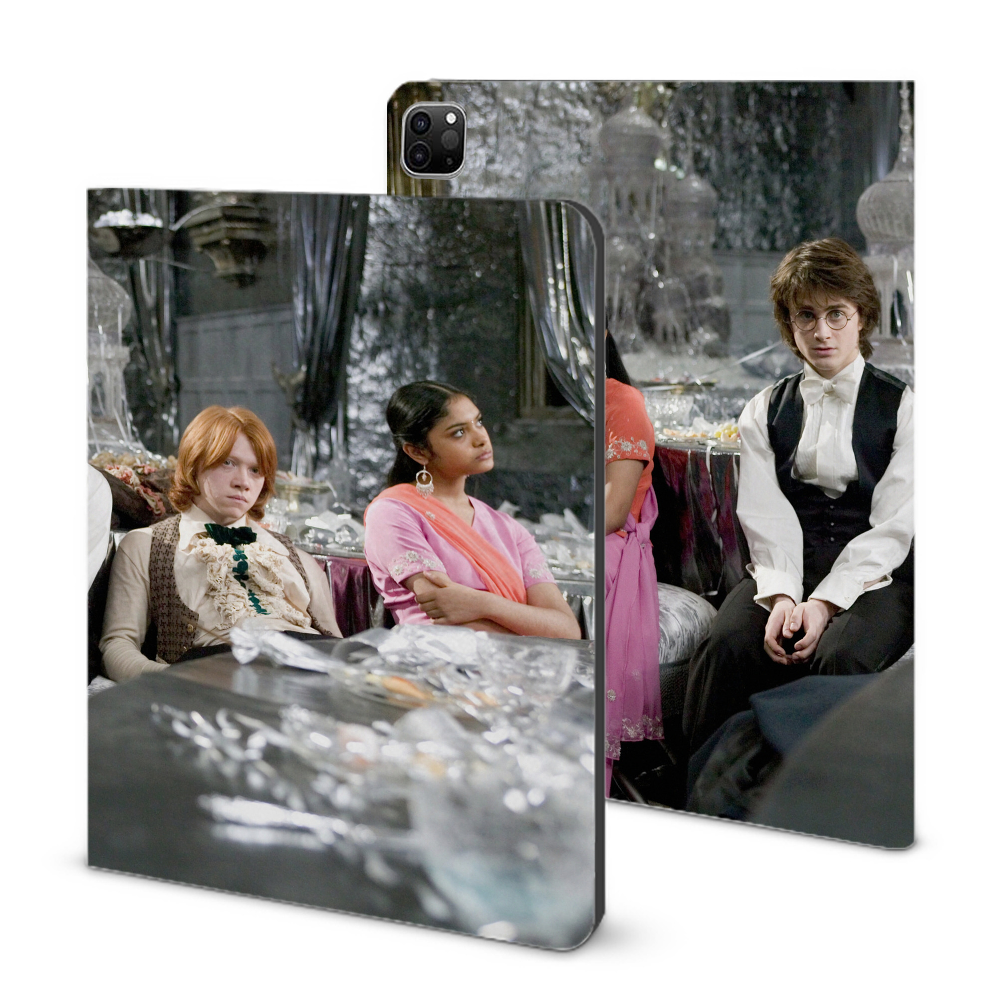 （画像用） Harry Potter ハリー・ポッターシリーズ IPad ケース ブック型 PUレザー TPU 耐衝撃 軽量 薄型 ペン収納なし 全面保護 IPad 各モデル対応
